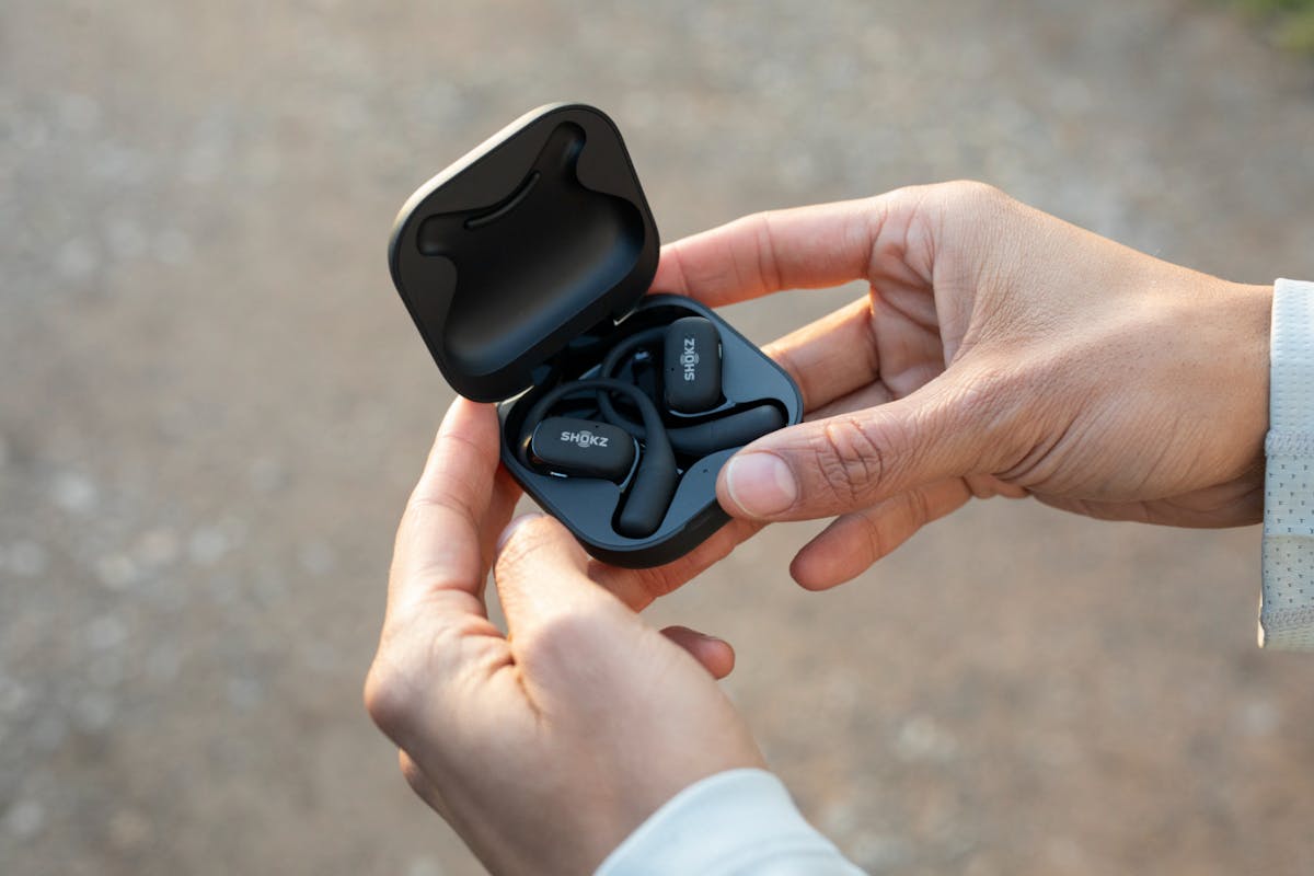 Shokz OpenFit True Wireless Earbuds | Black-2