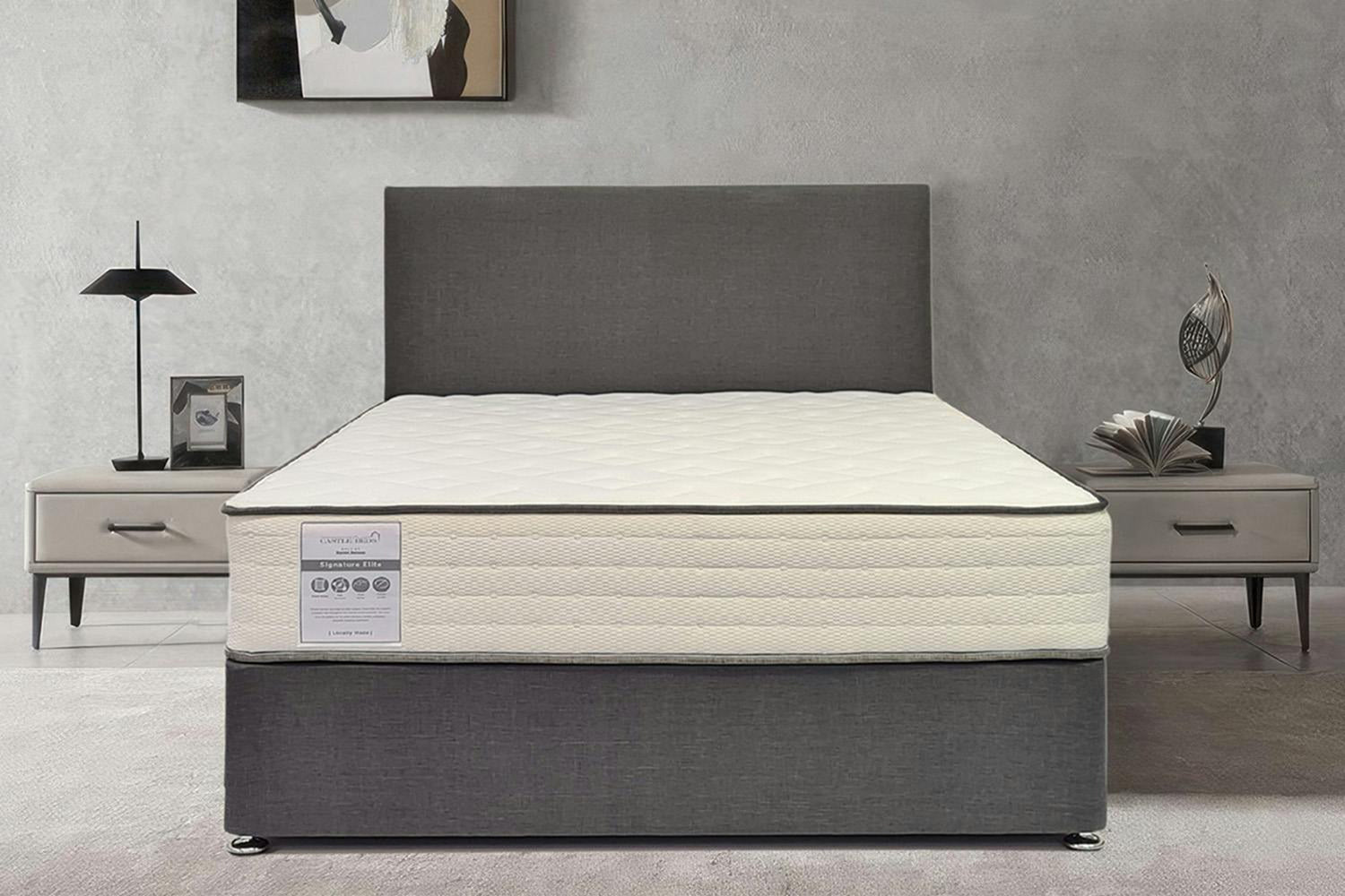 Castlebeds | Signature Elite Bed Bundle | Single | 3ft | Colour Options-8