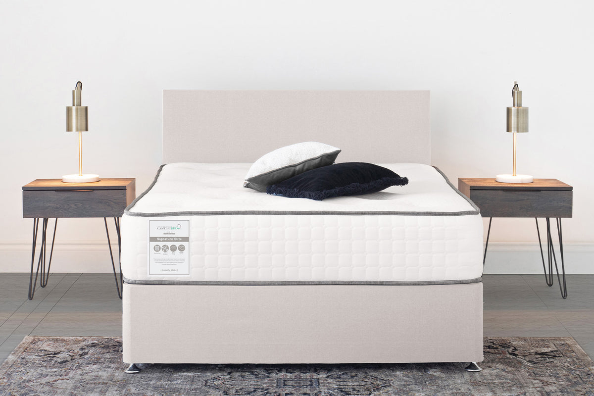Castlebeds | Signature Elite Bed Bundle | Super King | 6ft | Colour Options-5
