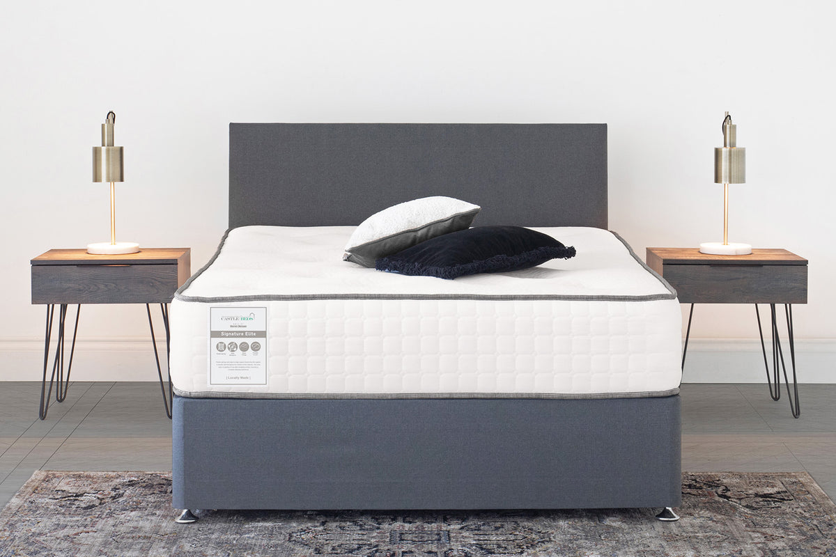 Castlebeds | Signature Elite Bed Bundle | Super King | 6ft | Colour Options