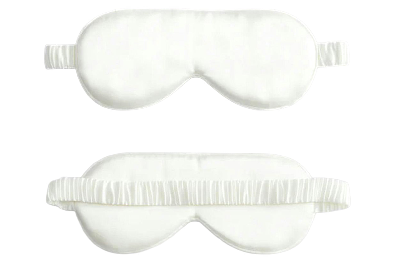 The Linen Consultancy | 19 Momme Silk Eye Mask | White