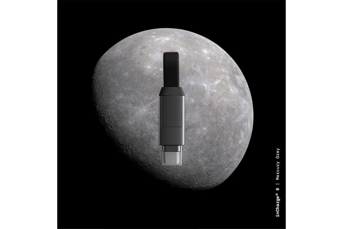 Rolling Square InCharge 6 Cable | Mercury Grey-3