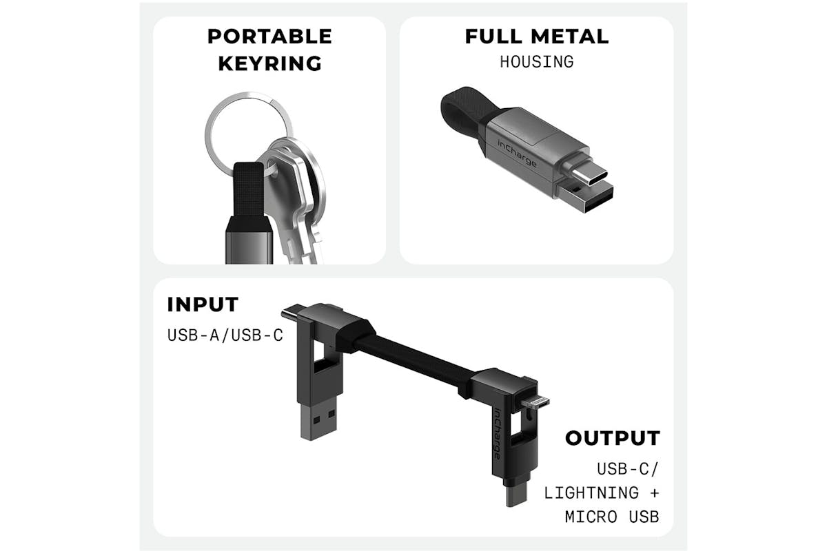 Rolling Square InCharge 6 Cable | Saturn Gold-13