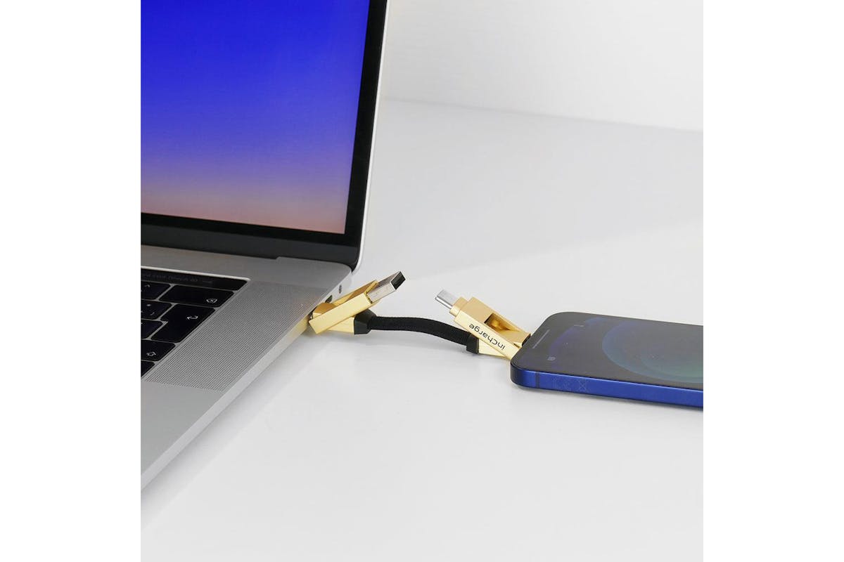 Rolling Square InCharge 6 Cable | Saturn Gold-9