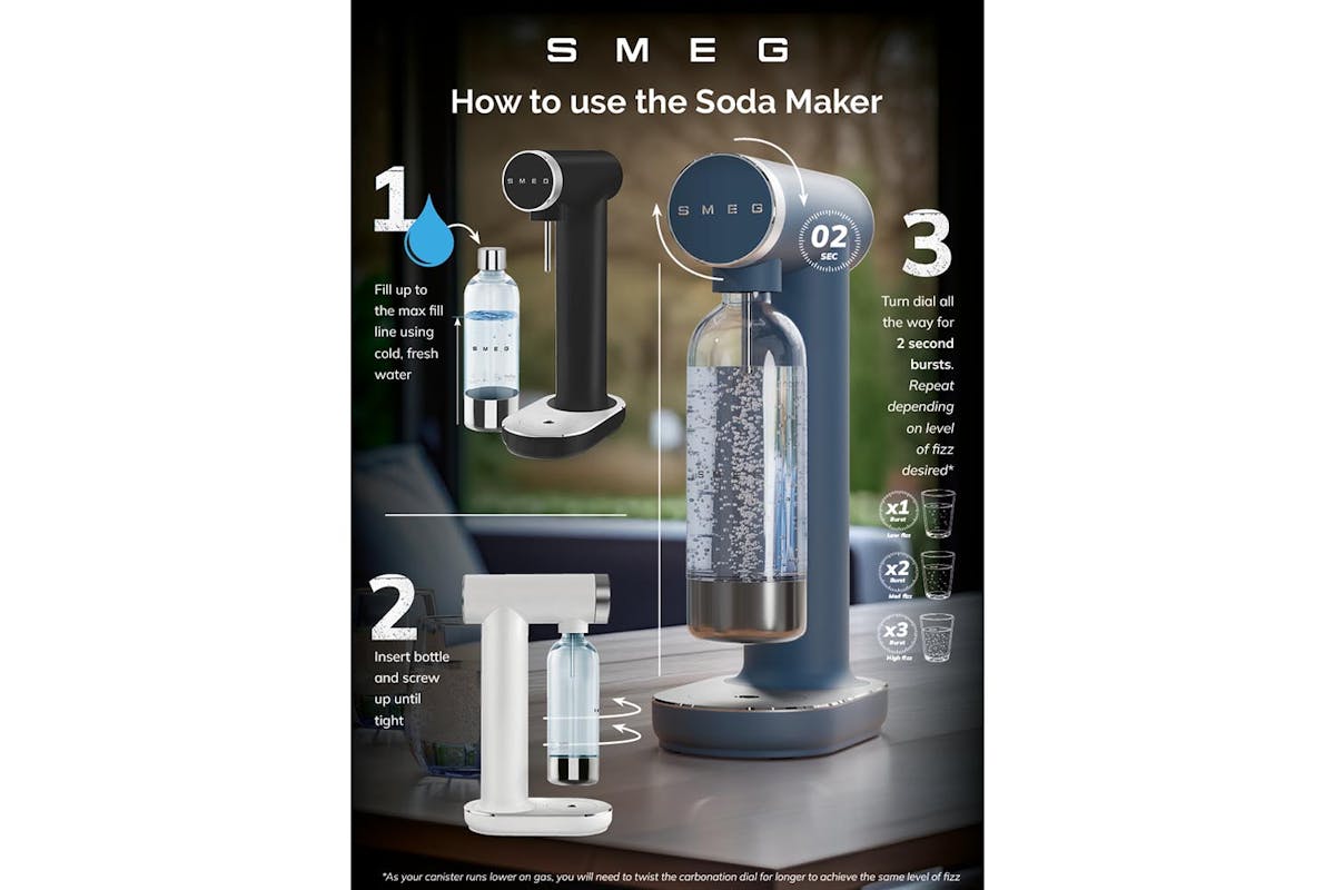 Smeg Soda Maker | Black-2