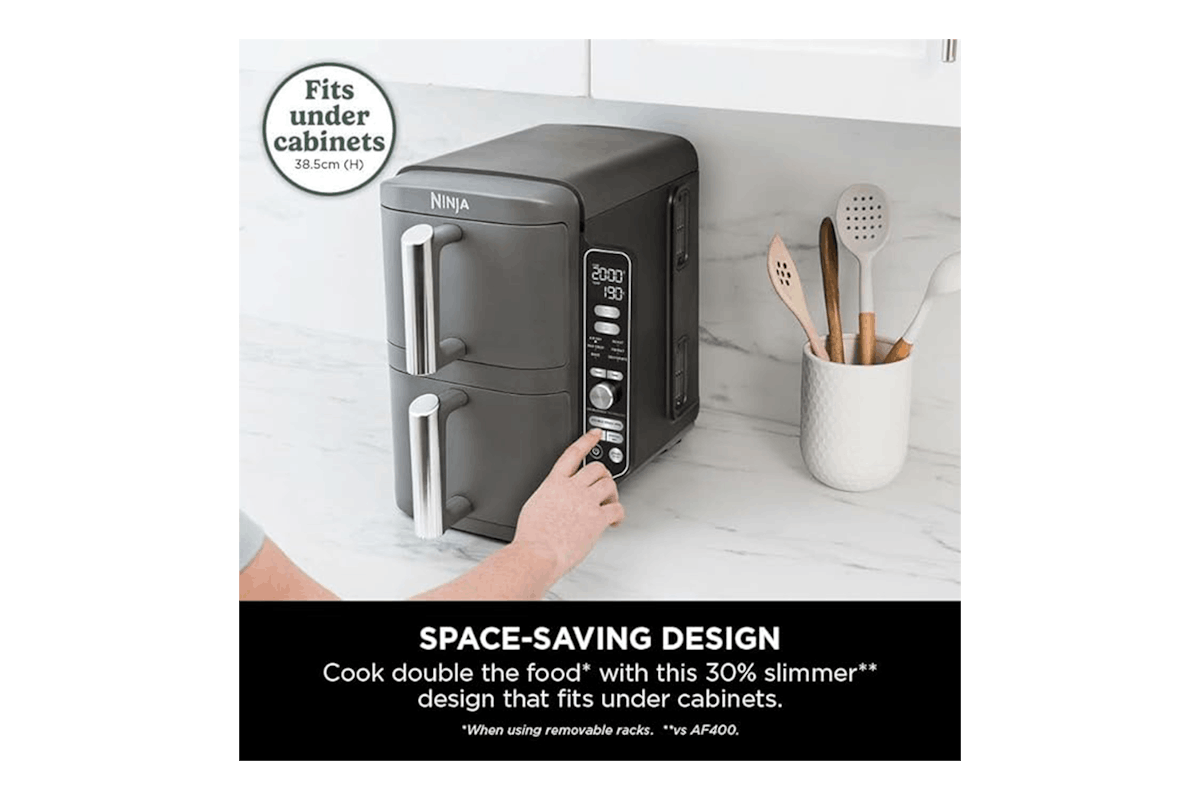Ninja 9.5L Double Stacked Air Fryer | SL400UK-5