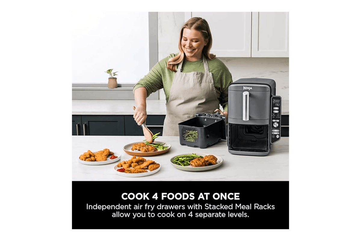 Ninja 9.5L Double Stacked Air Fryer | SL400UK-2
