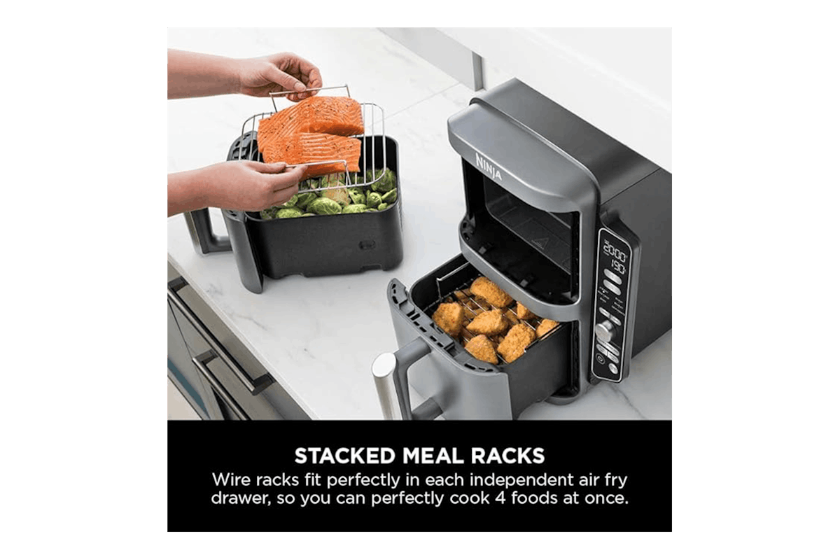 Ninja 9.5L Double Stacked Air Fryer | SL400UK-6