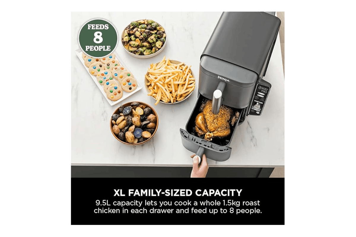 Ninja 9.5L Double Stacked Air Fryer | SL400UK-7