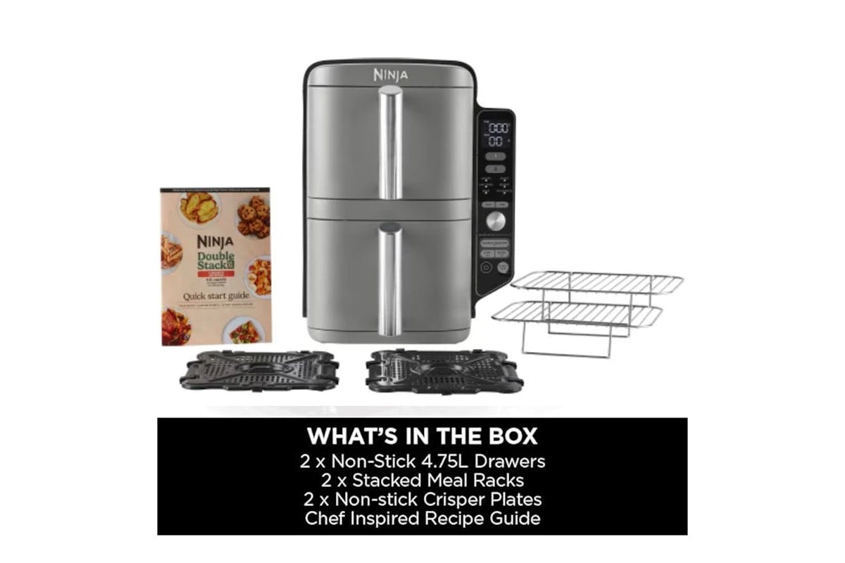 Ninja 9.5L Double Stacked Air Fryer | SL400UK-4