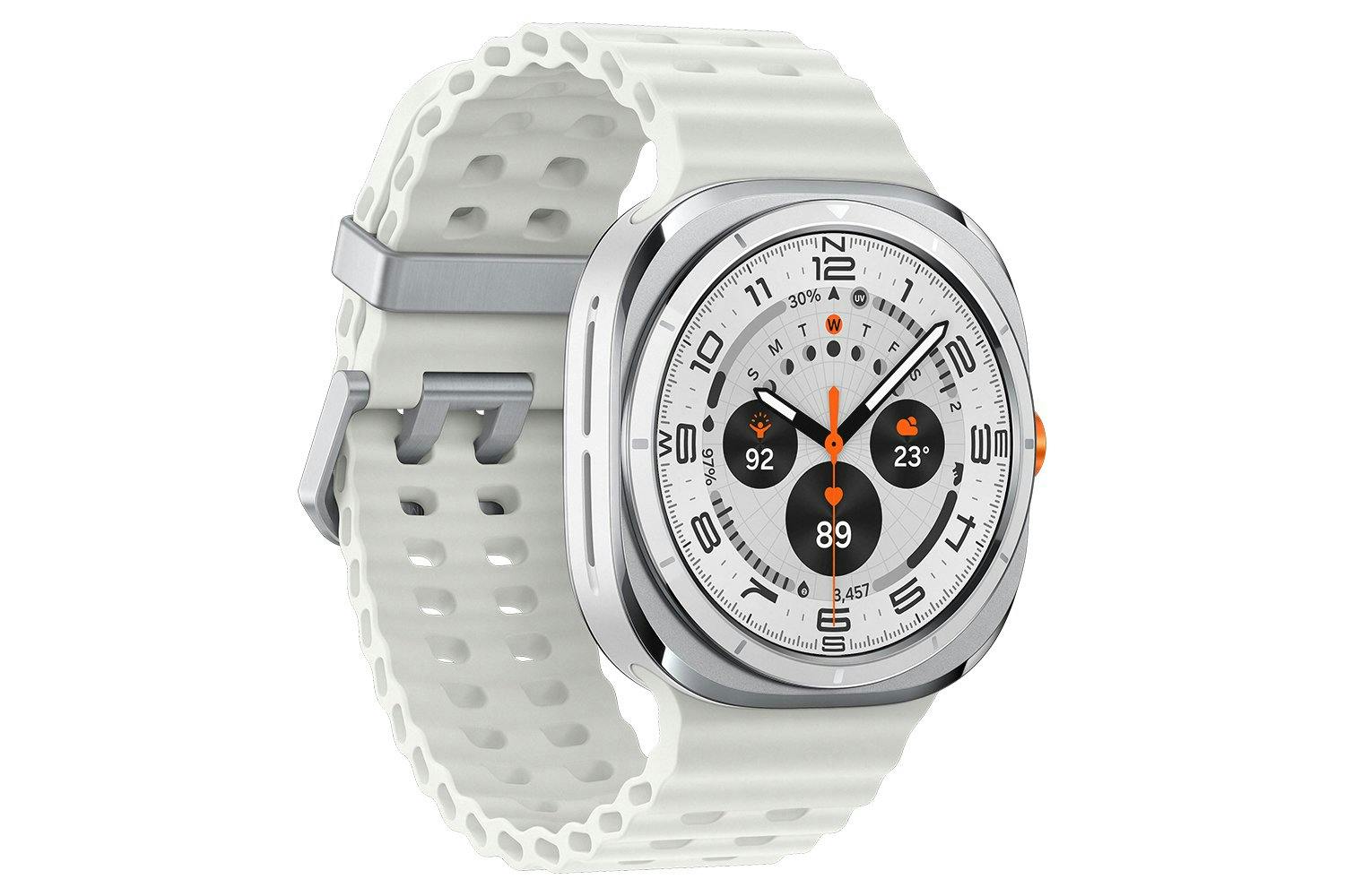 Samsung Galaxy Watch Ultra (2025) | Cellular | 47mm | Titanium White