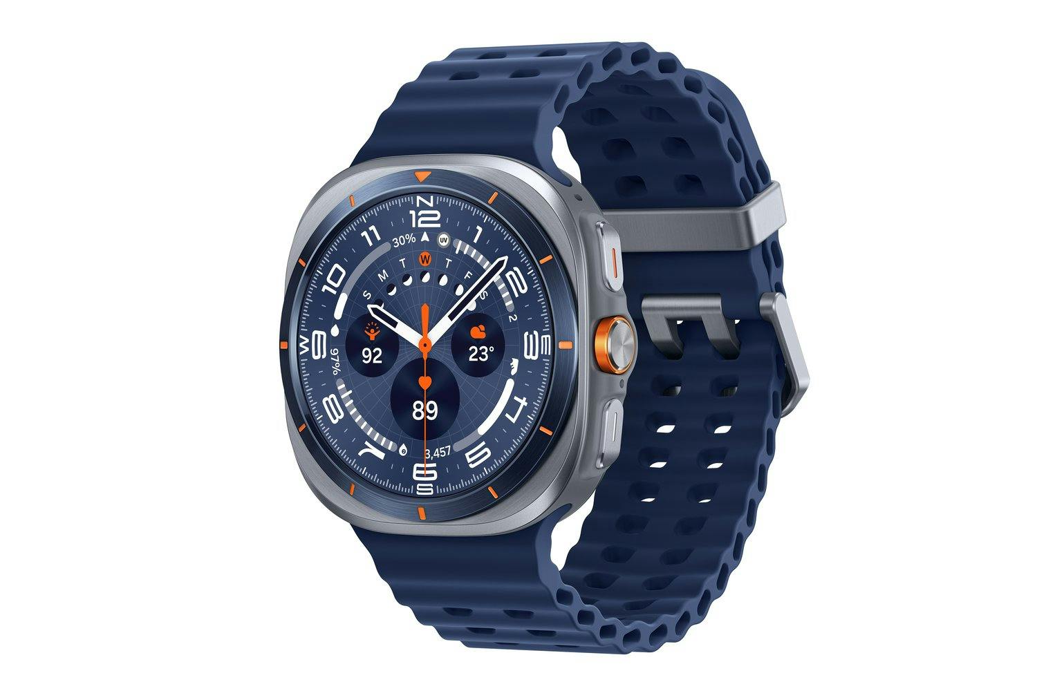 Samsung Galaxy Watch Ultra (2025) | Cellular | 47mm | Titanium Blue-2