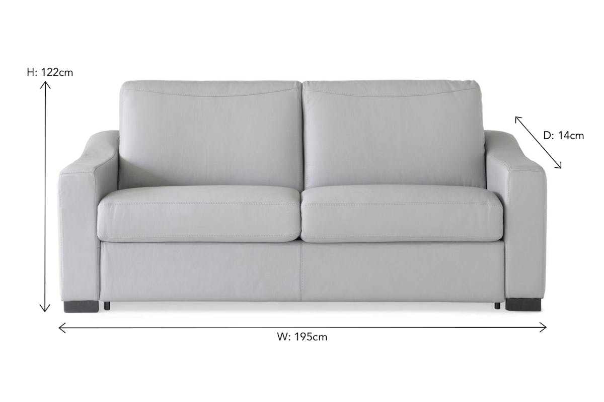 Smart 2 Seater | Sofa Bed | Grey-5