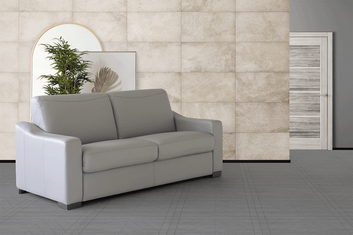 Smart 2 Seater | Sofa Bed | Grey-4