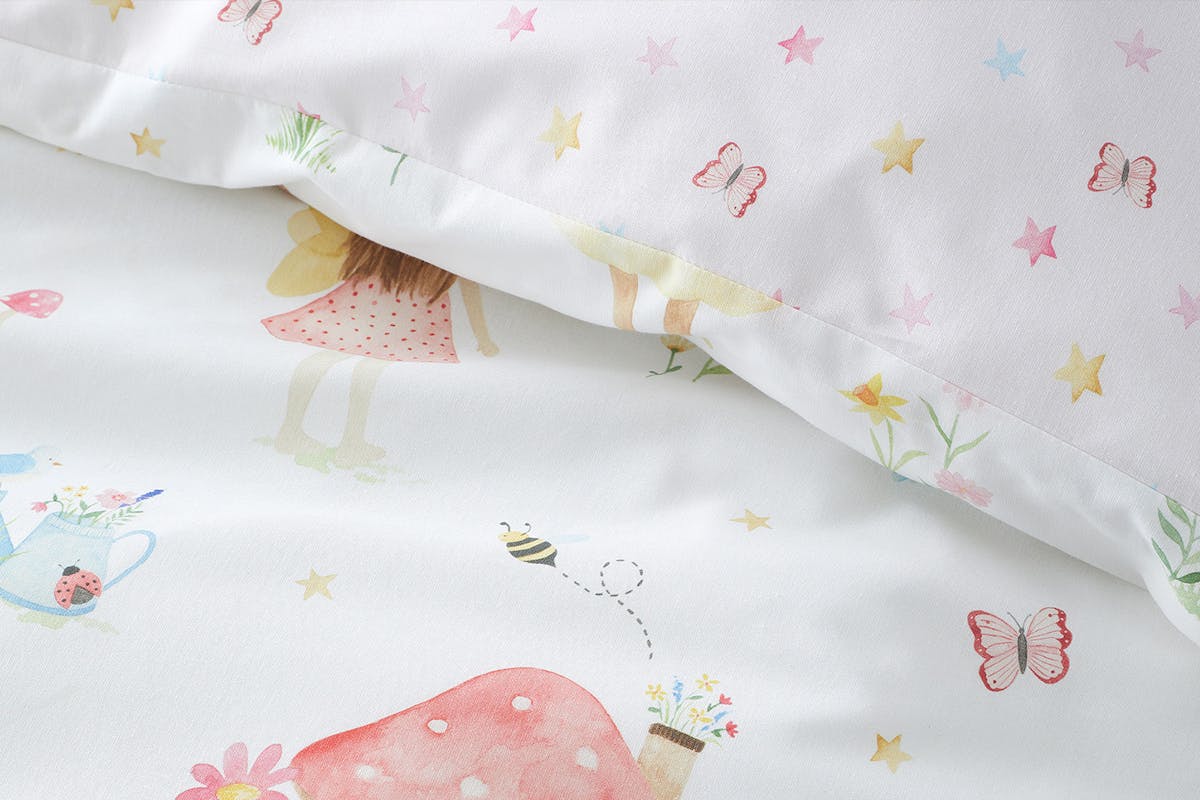 Bedlam | Summer Fairies Duvet Cover Set | Multicolour | Double-4