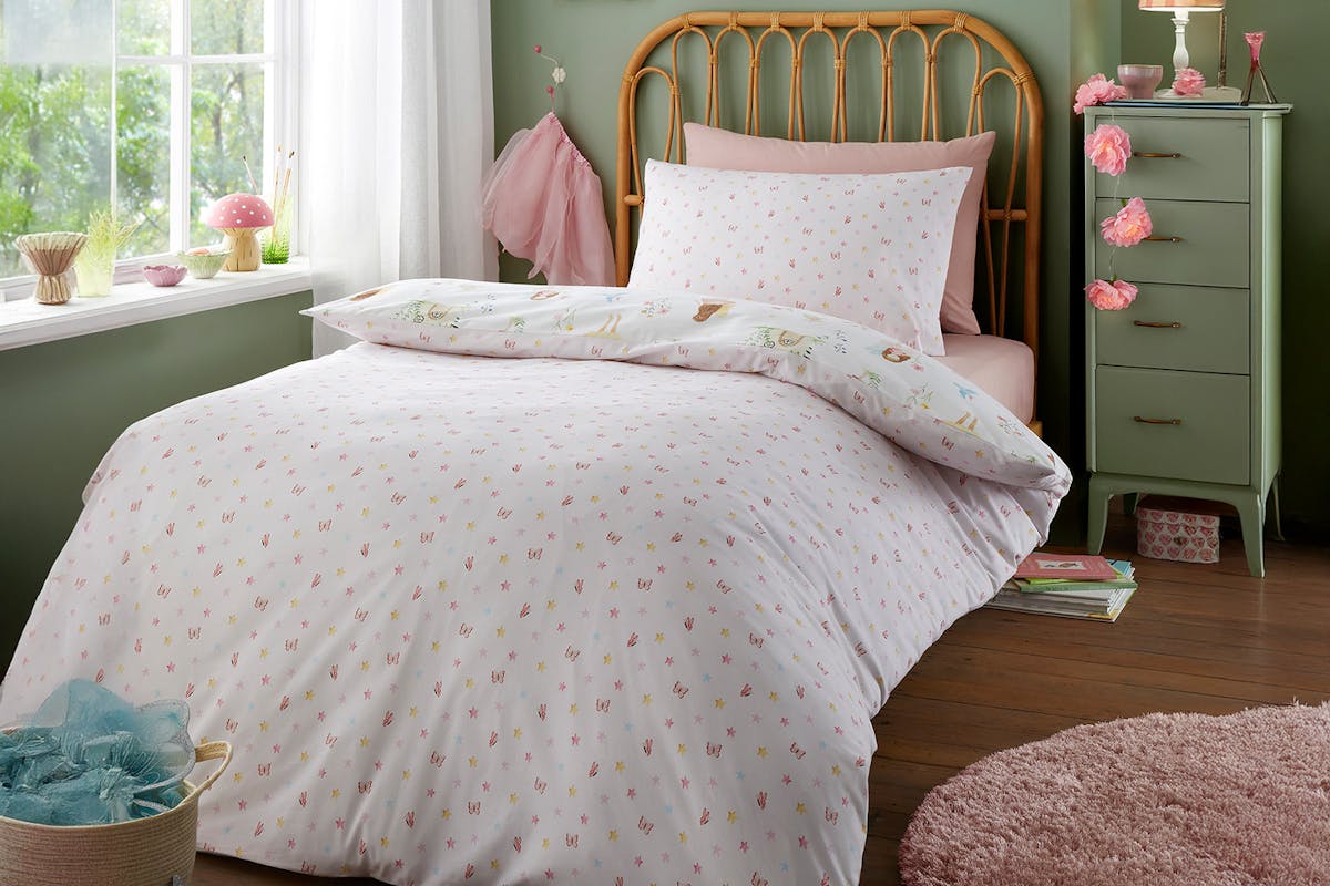 Bedlam | Summer Fairies Duvet Cover Set | Multicolour | Double-2
