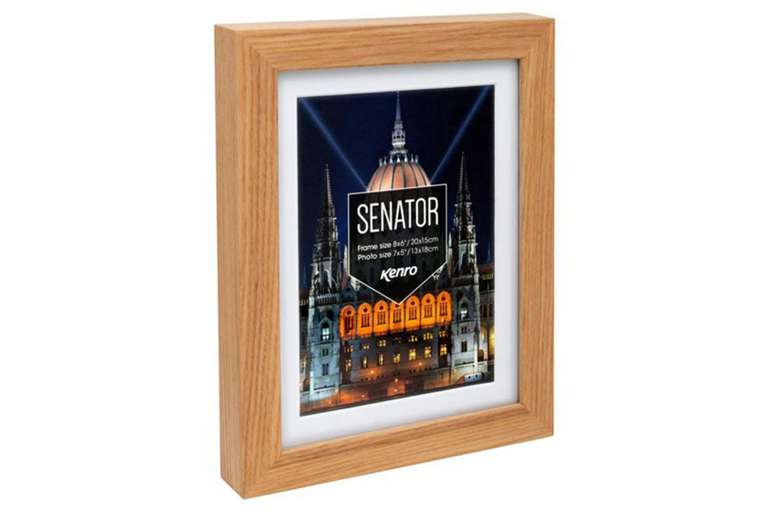 Kenro Senator Prestige Oak Series 7x5" Photo Frame-2
