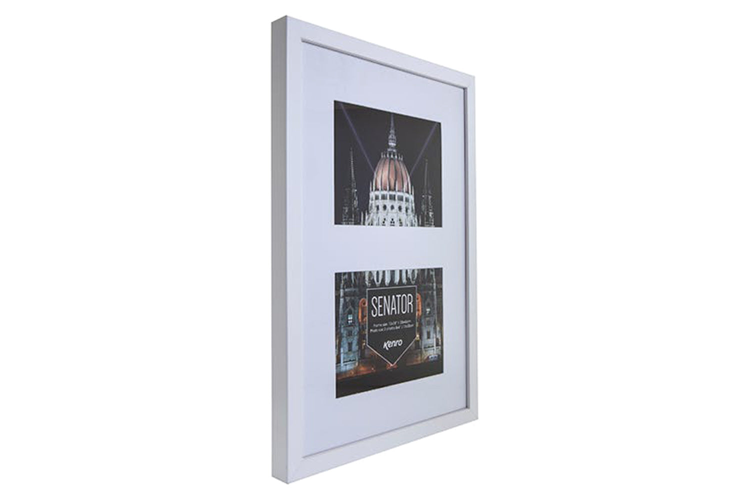 Kenro Senator 12x18" Wood Frame | White-3