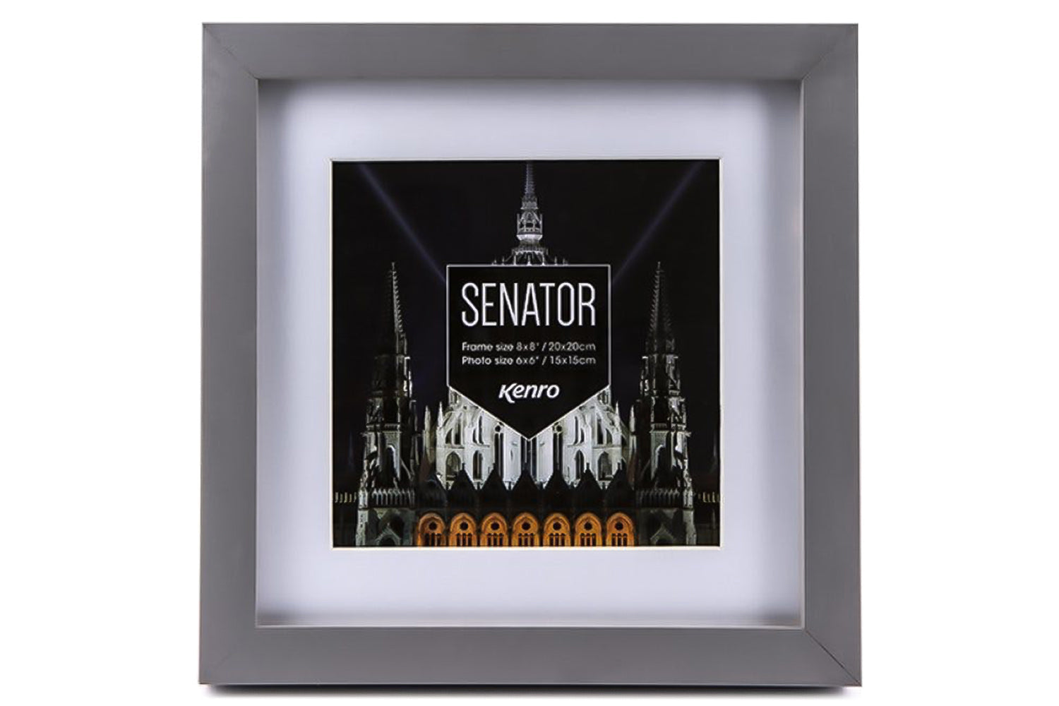 Kenro Senator Grey Series Photo Frame | 10x12/11x14