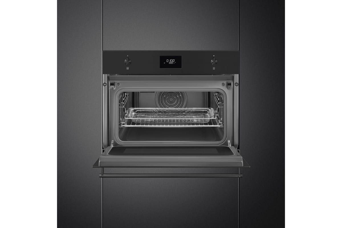 Smeg Classics 40L 800W Combination Microwave | SO4301M1N | Black-2