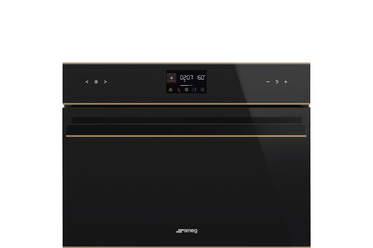 Smeg Dolce Stil Novo Combination Microwave Oven | SO4602M1NR | Black