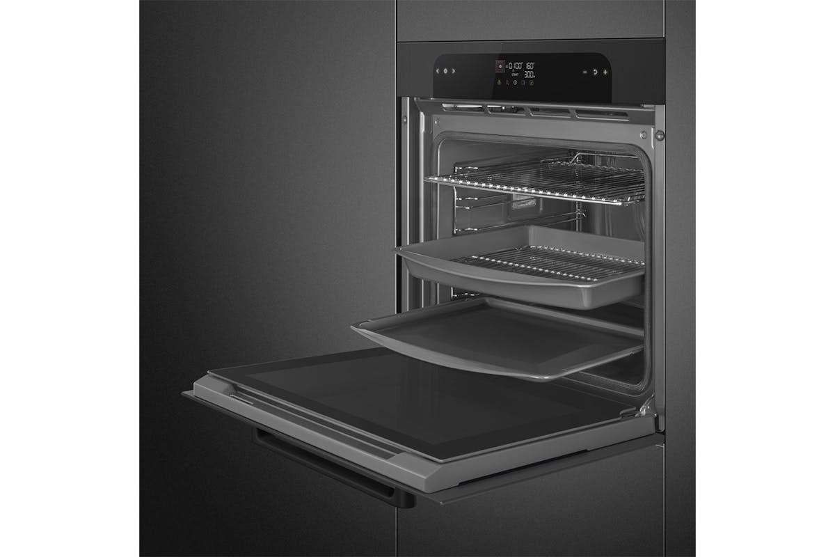 Smeg Electric Single Oven | SOP6202TBI | Black-4
