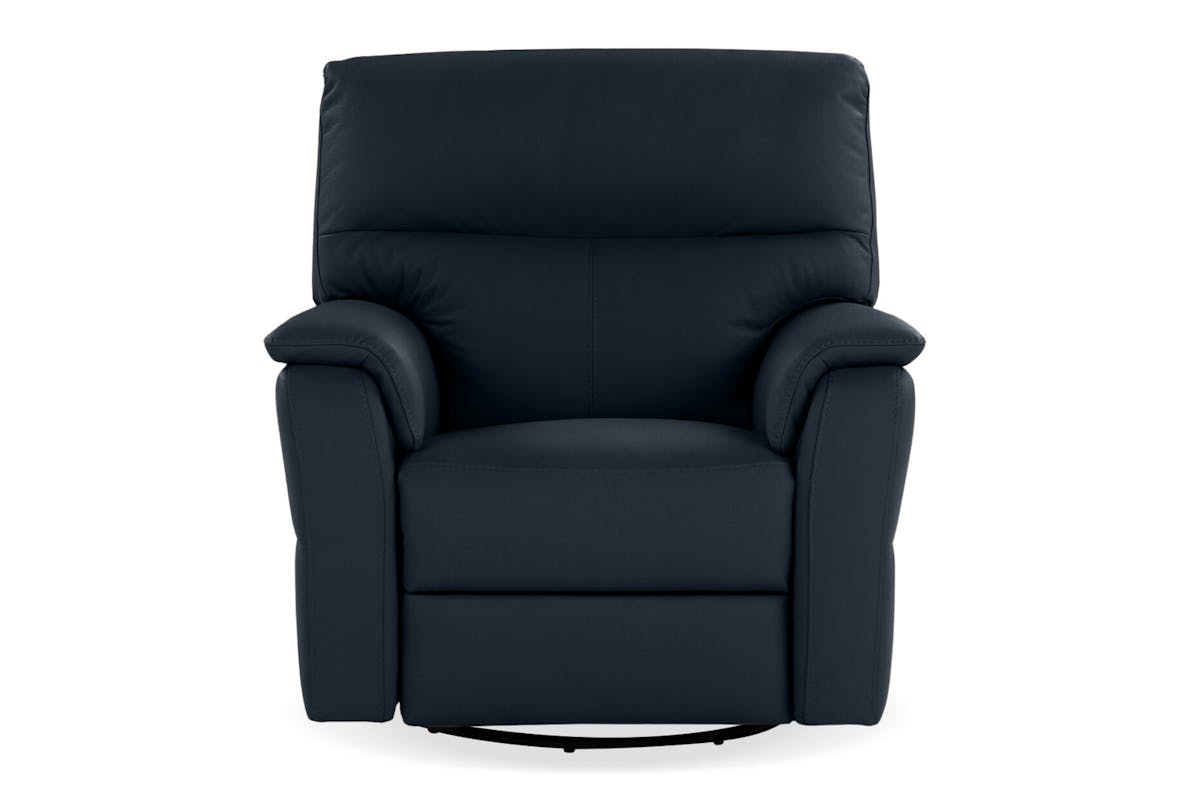 Sophia Swivel Armchair | Power Recliner | Black