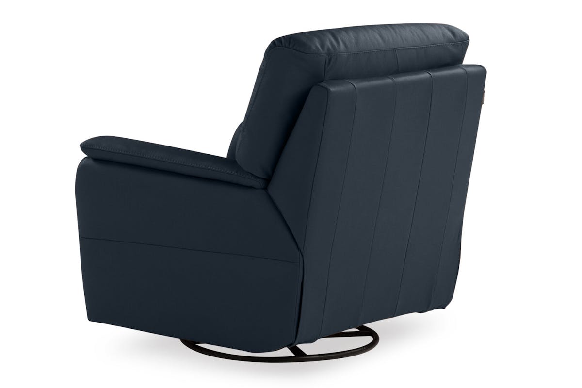 Sophia Swivel Armchair | Power Recliner | Black-2