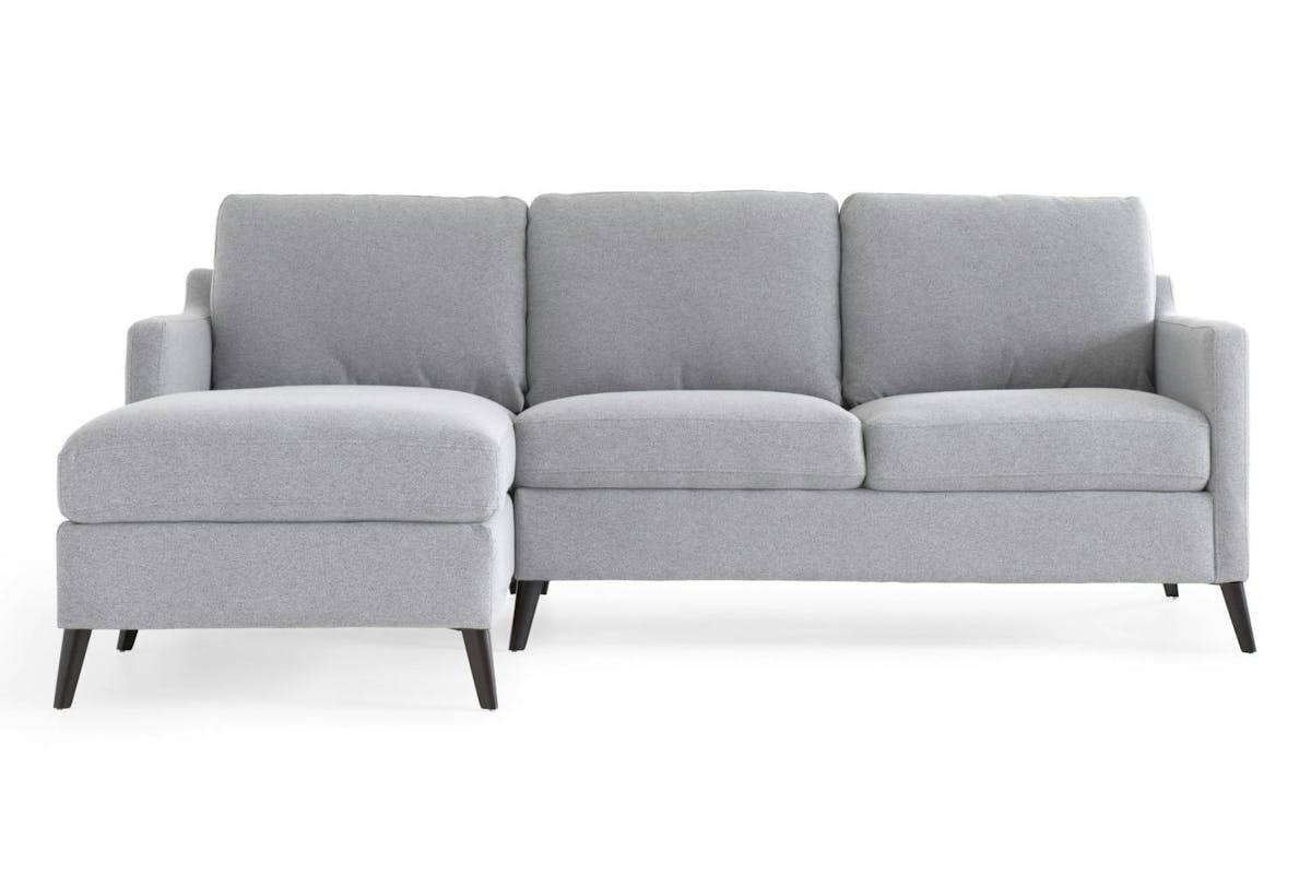 South Chaise Sofa | 3 Seater | Grey