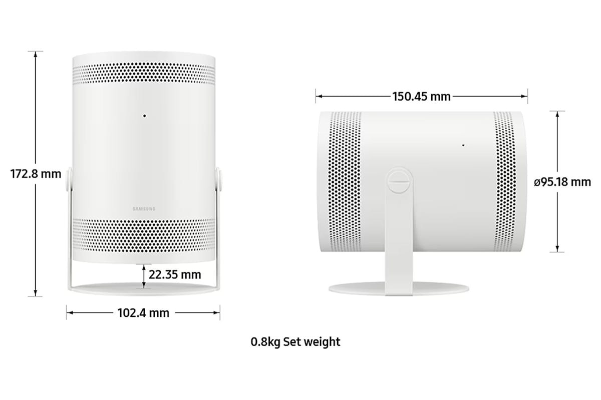 Samsung The Freestyle 2nd Gen Full HD Smart Portable LED Projector | SP-LFF3CLAXXXU-14