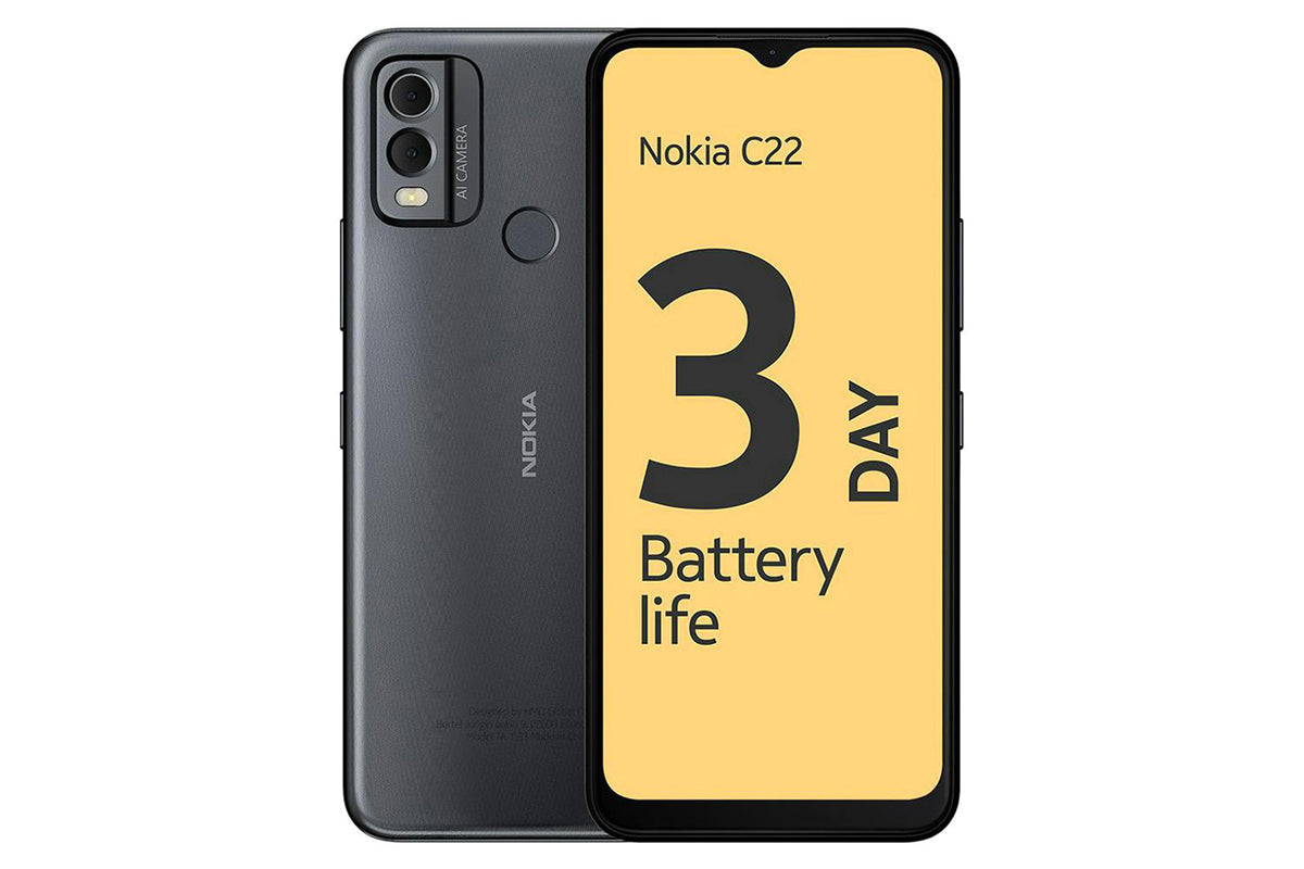 Nokia C22 | 2GB | 64GB | 4G | Charcoal