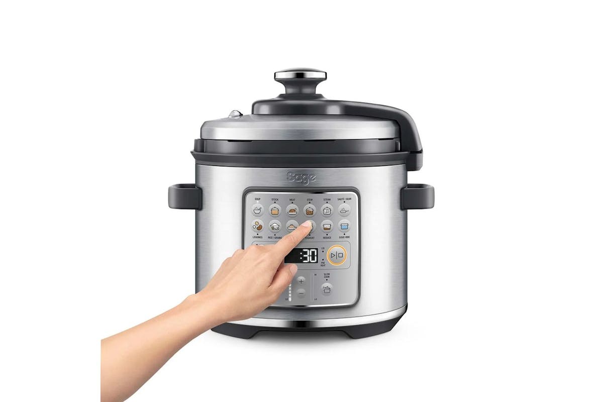 Sage Fast Slow Go Multi Cooker | SPR680BSS2GUK1 | Brushed Stainless Steel-3