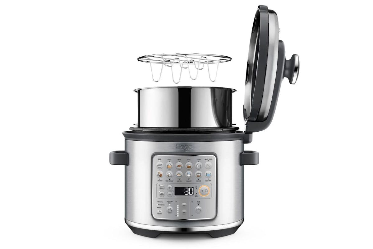 Sage Fast Slow Go Multi Cooker | SPR680BSS2GUK1 | Brushed Stainless Steel-5