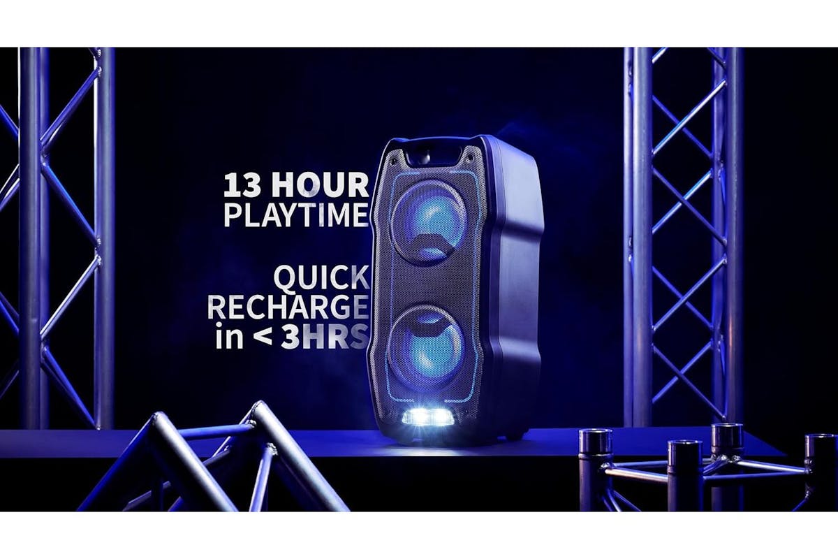 Sharp | 180w Xparty Sing Party Speaker | Bluetooth/aux Compatible | Sps-931b-2