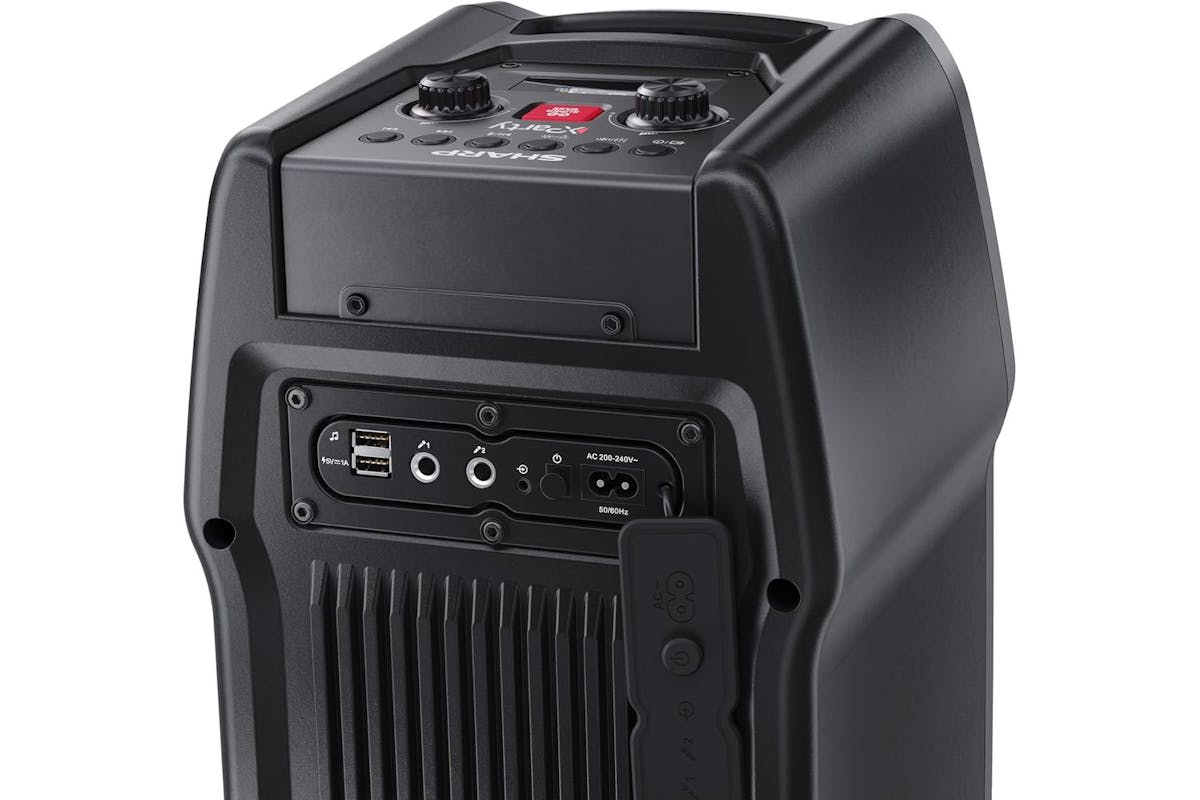 Sharp | 180w Xparty Sing Party Speaker | Bluetooth/aux Compatible | Sps-931b-5