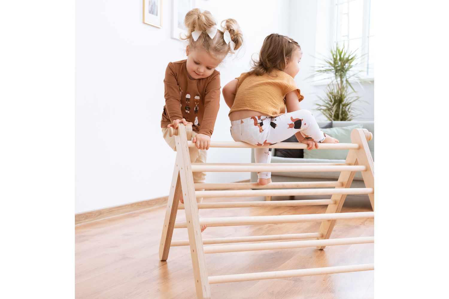 Ette Tete Climbing Frame Sipitri With Ramp | Climbing Frame | Wood | Adjustable-5