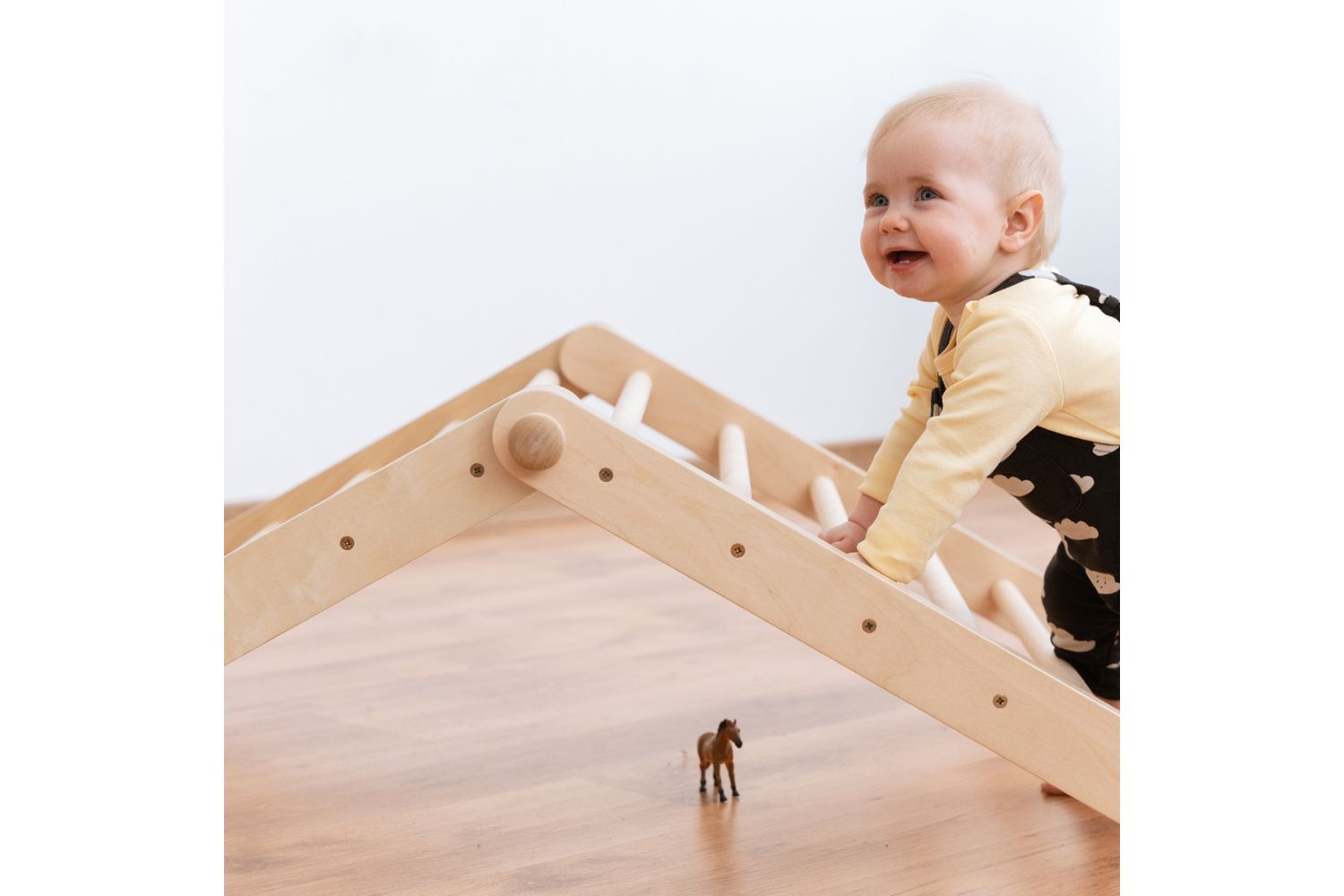 Ette Tete Climbing Frame Sipitri With Ramp | Climbing Frame | Wood | Adjustable-6