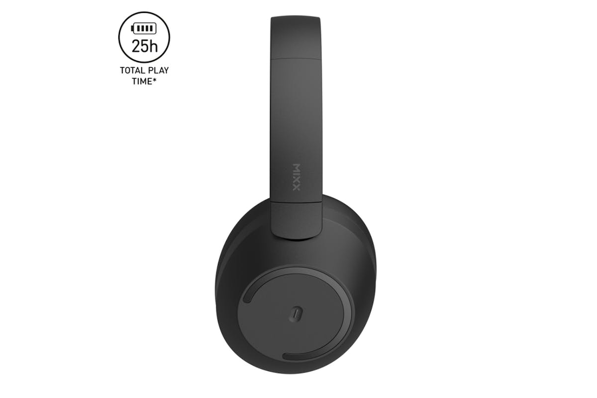 Mixx StreamQ C2 Over-Ear Wireless Headphones | SQC2BKBK332 | Black-2