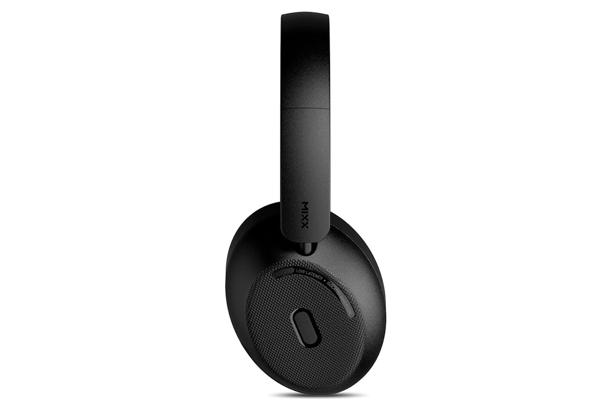 Mixx StreamQ Surround Active Noise Cancelling Over Ear Wireless Headphones | SQTV-BK-BK-400-3