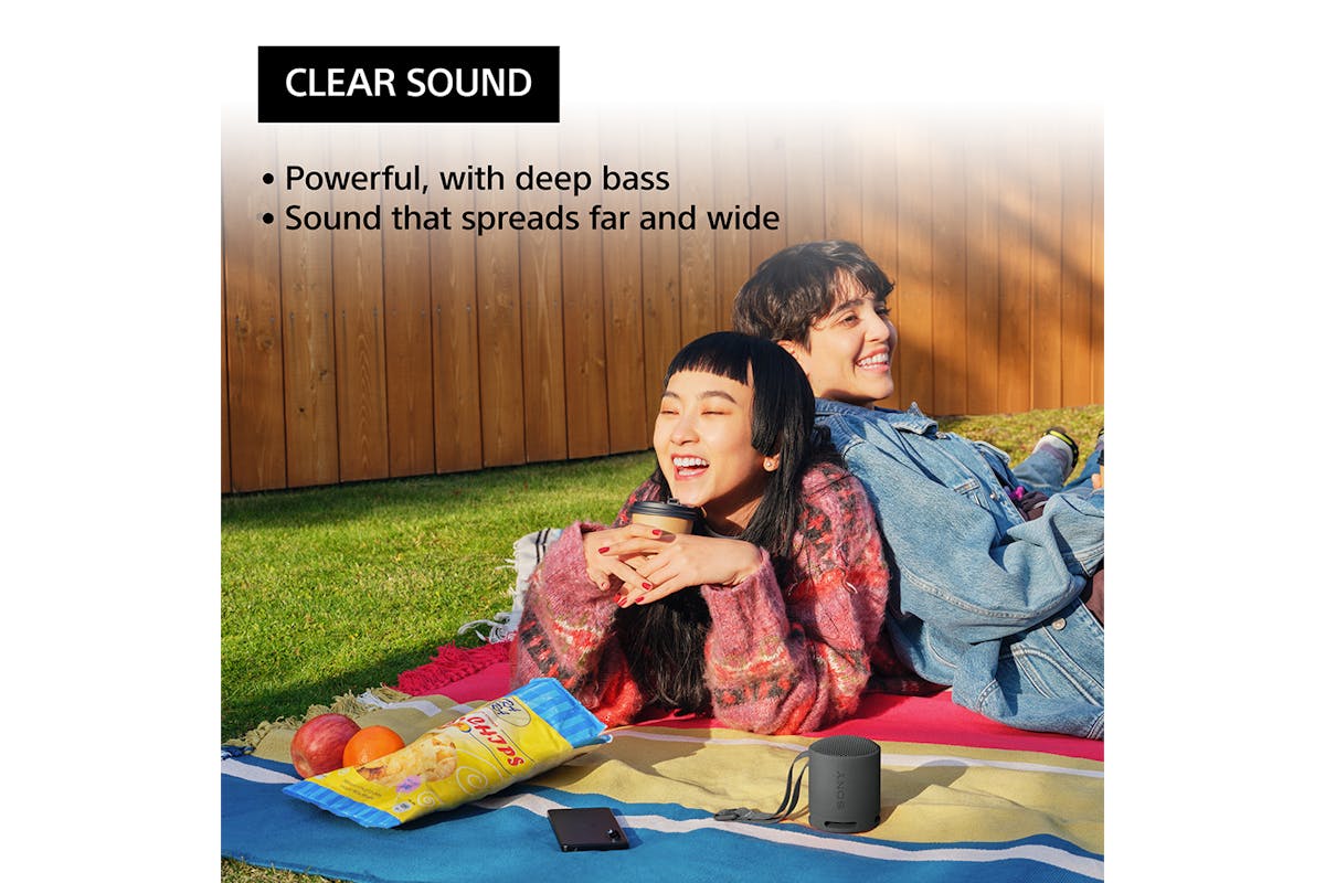 Sony SRS-XB100 Portable Wireless Speaker | Black-2
