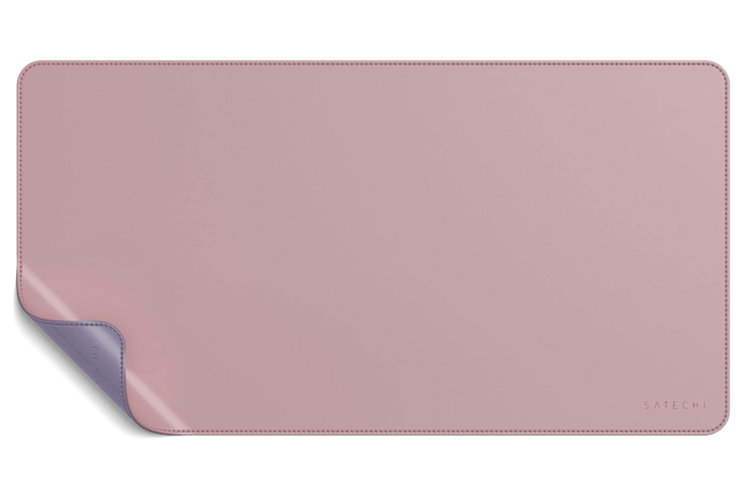 Satechi Dual Sided Eco-Leather Deskmate | Pink & Purple-3