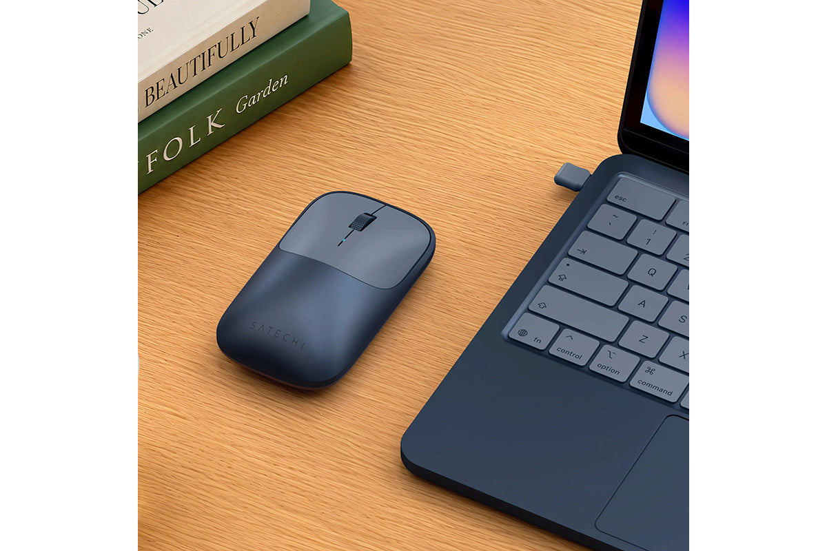 Satechi Slim EX Wireless Mouse | Indigo-2