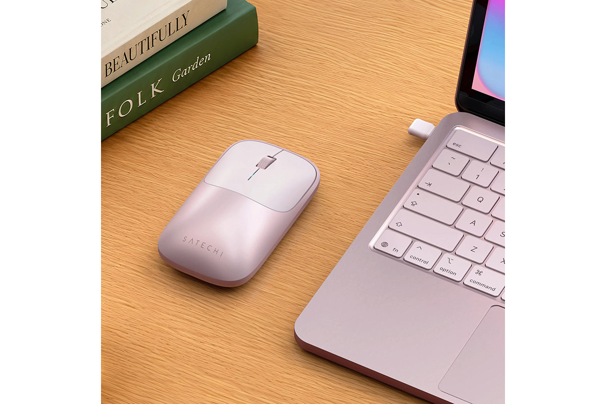 Satechi Slim EX Wireless Mouse | Blush-2