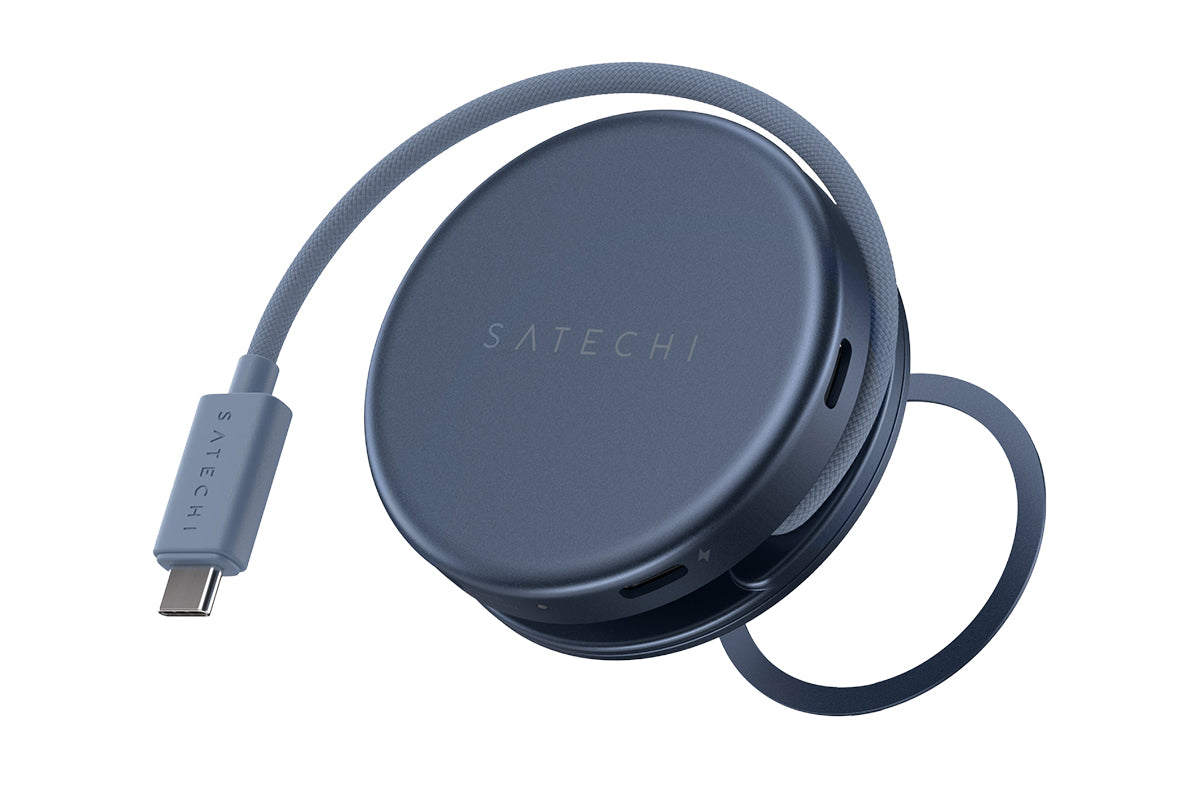 Satechi OntheGo 5-in-1 Multiport Adapter | Indigo
