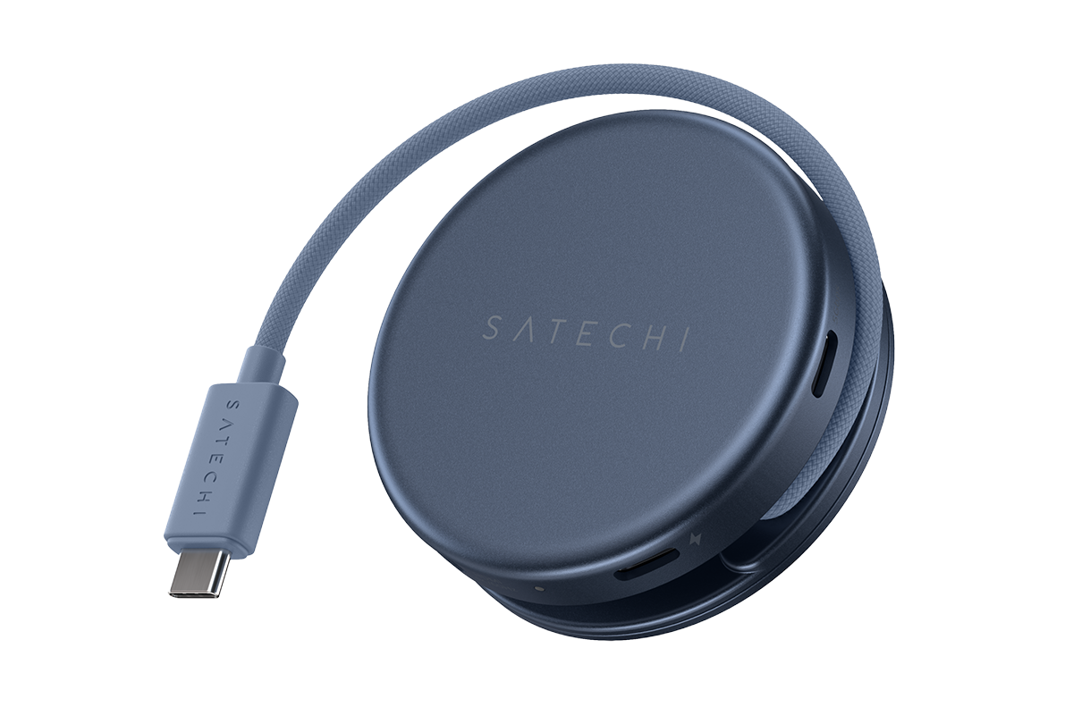 Satechi OntheGo 5-in-1 Multiport Adapter | Indigo-4