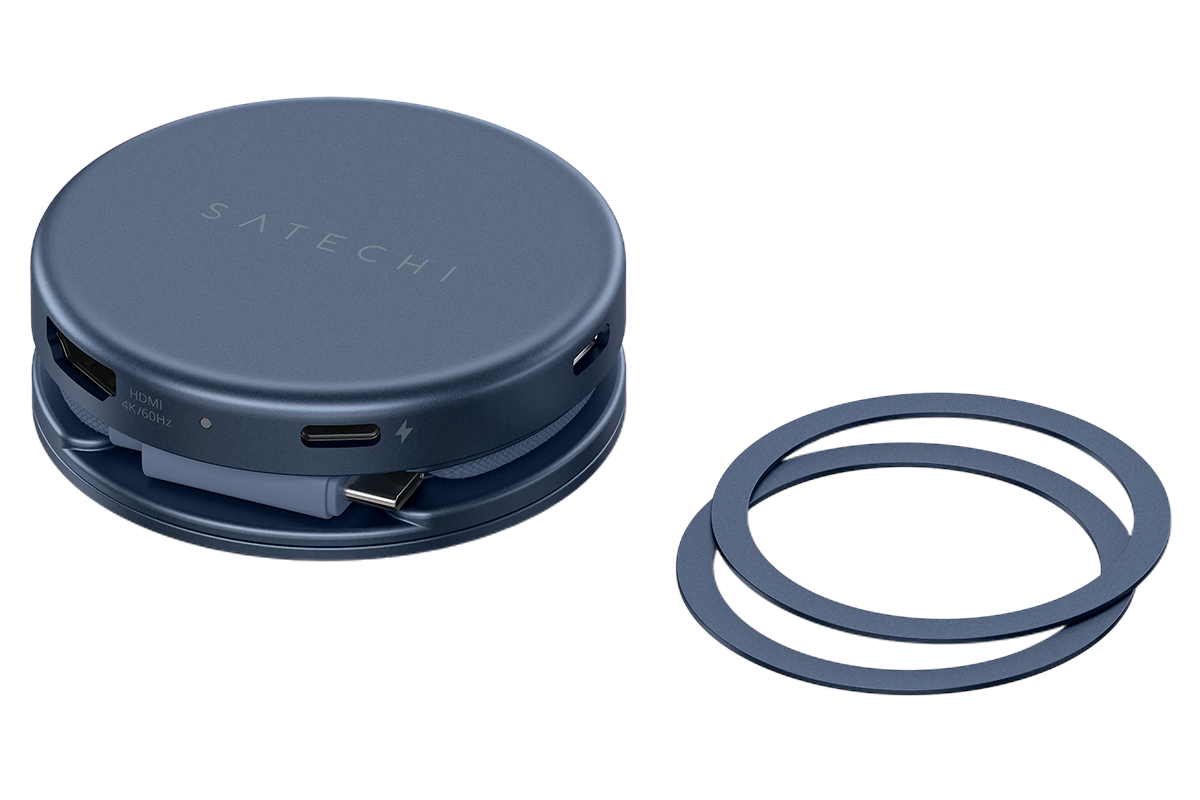 Satechi OntheGo 5-in-1 Multiport Adapter | Indigo-5