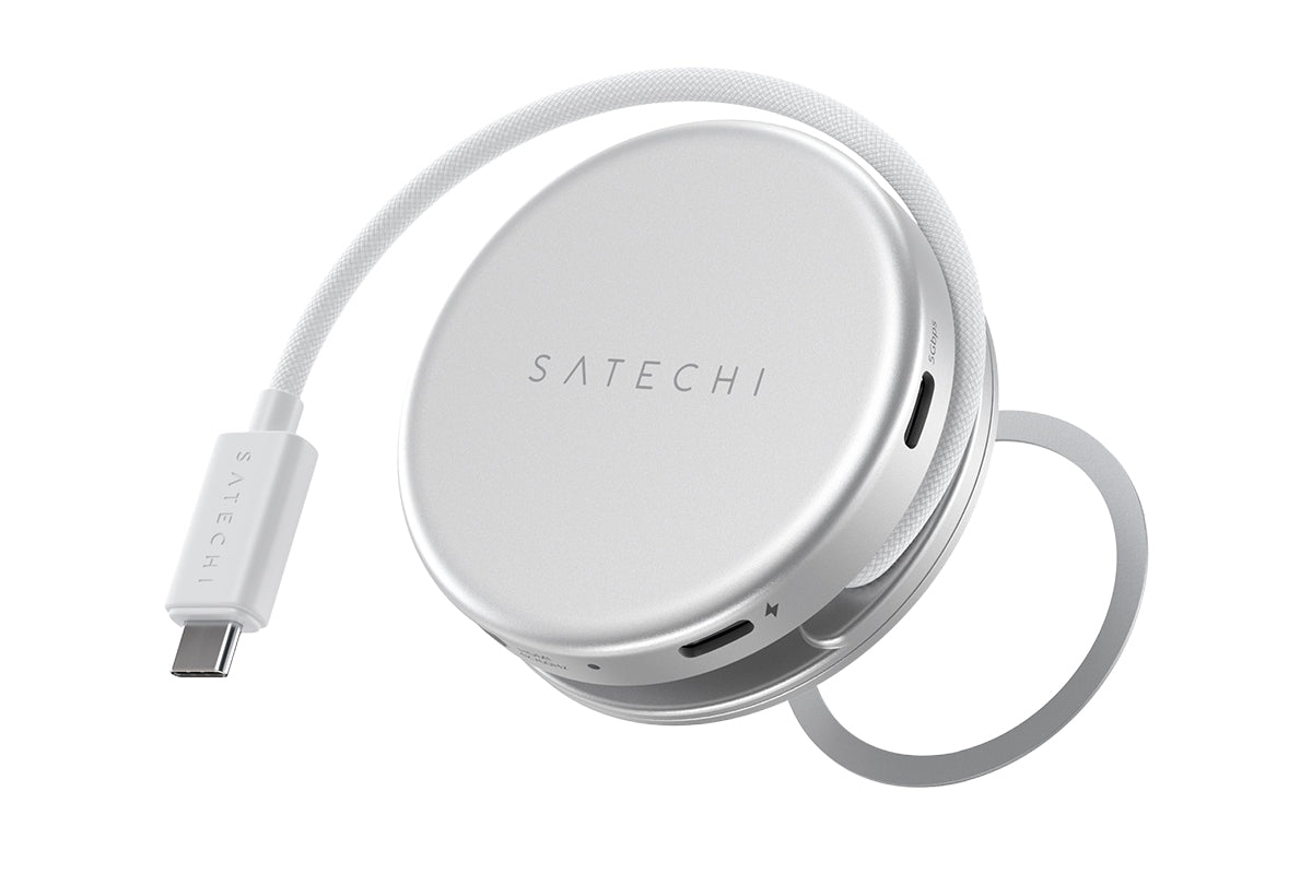 Satechi OntheGo 5-in-1 Multiport Adapter | Silver