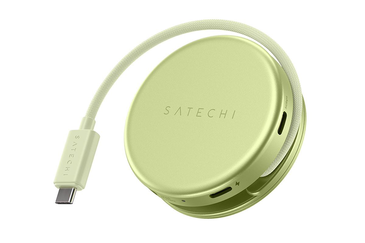 Satechi OntheGo 5-in-1 Multiport Adapter | Citrus-4