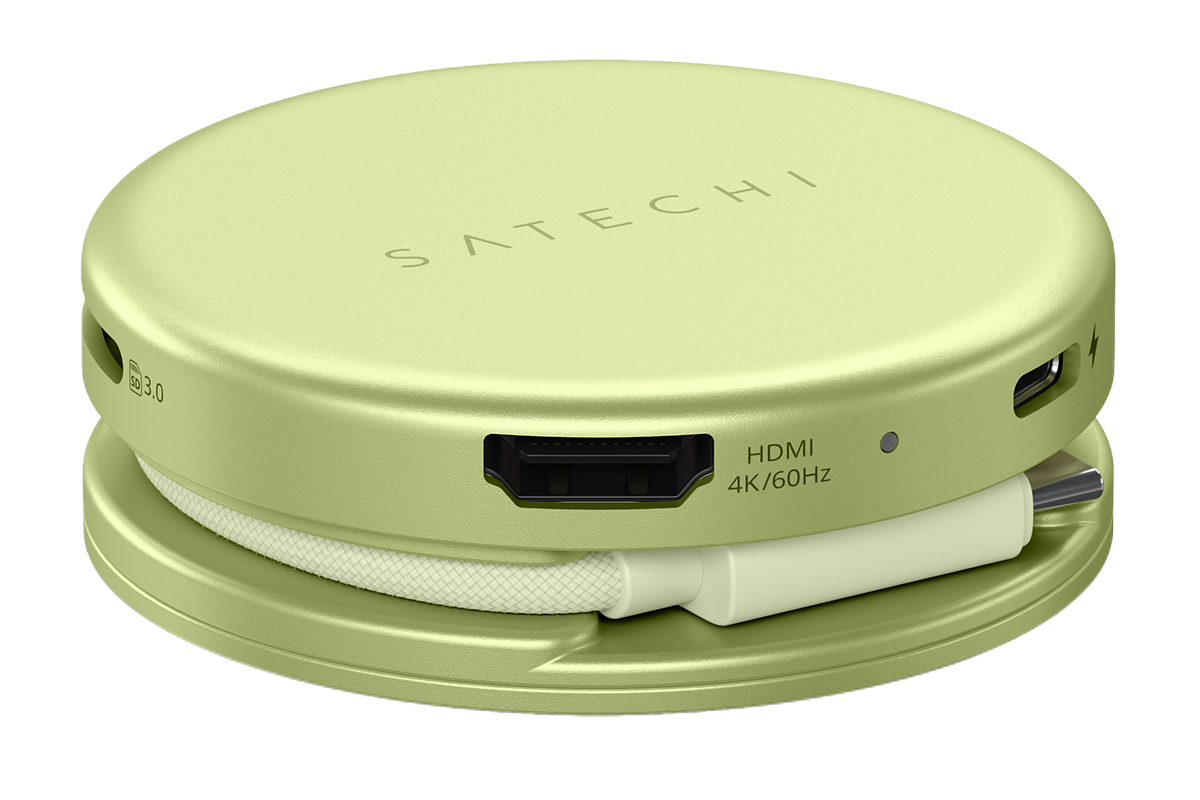 Satechi OntheGo 5-in-1 Multiport Adapter | Citrus-7