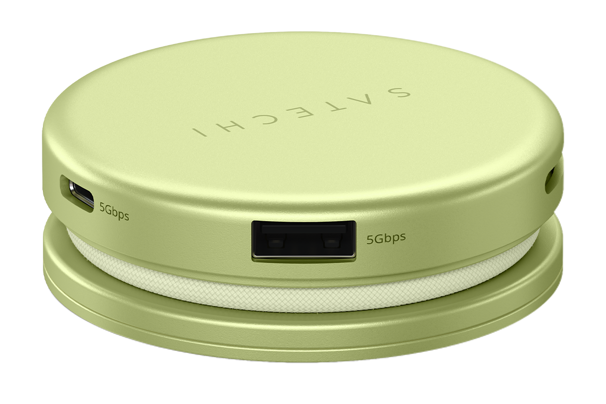 Satechi OntheGo 5-in-1 Multiport Adapter | Citrus-9